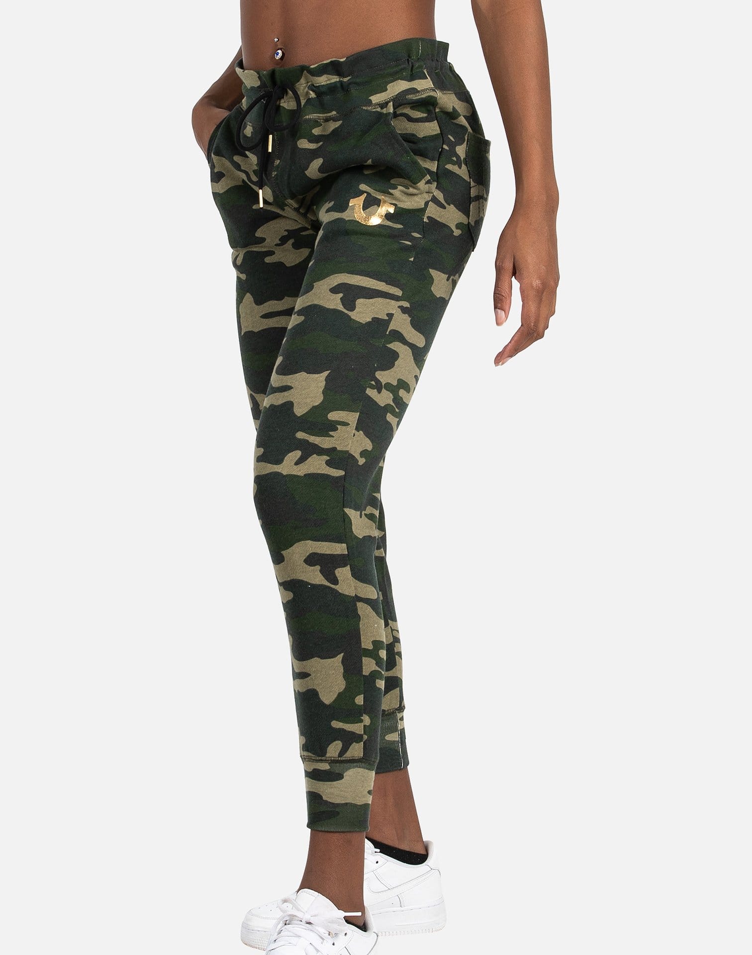 true religion camo joggers