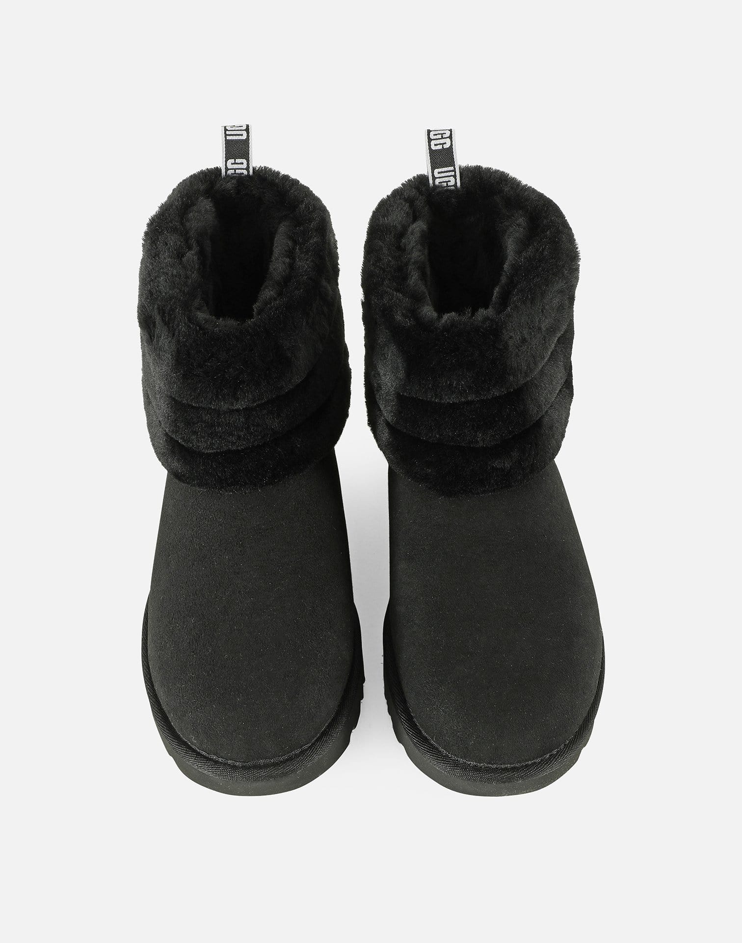 classic mini fluffy quilted ugg boot