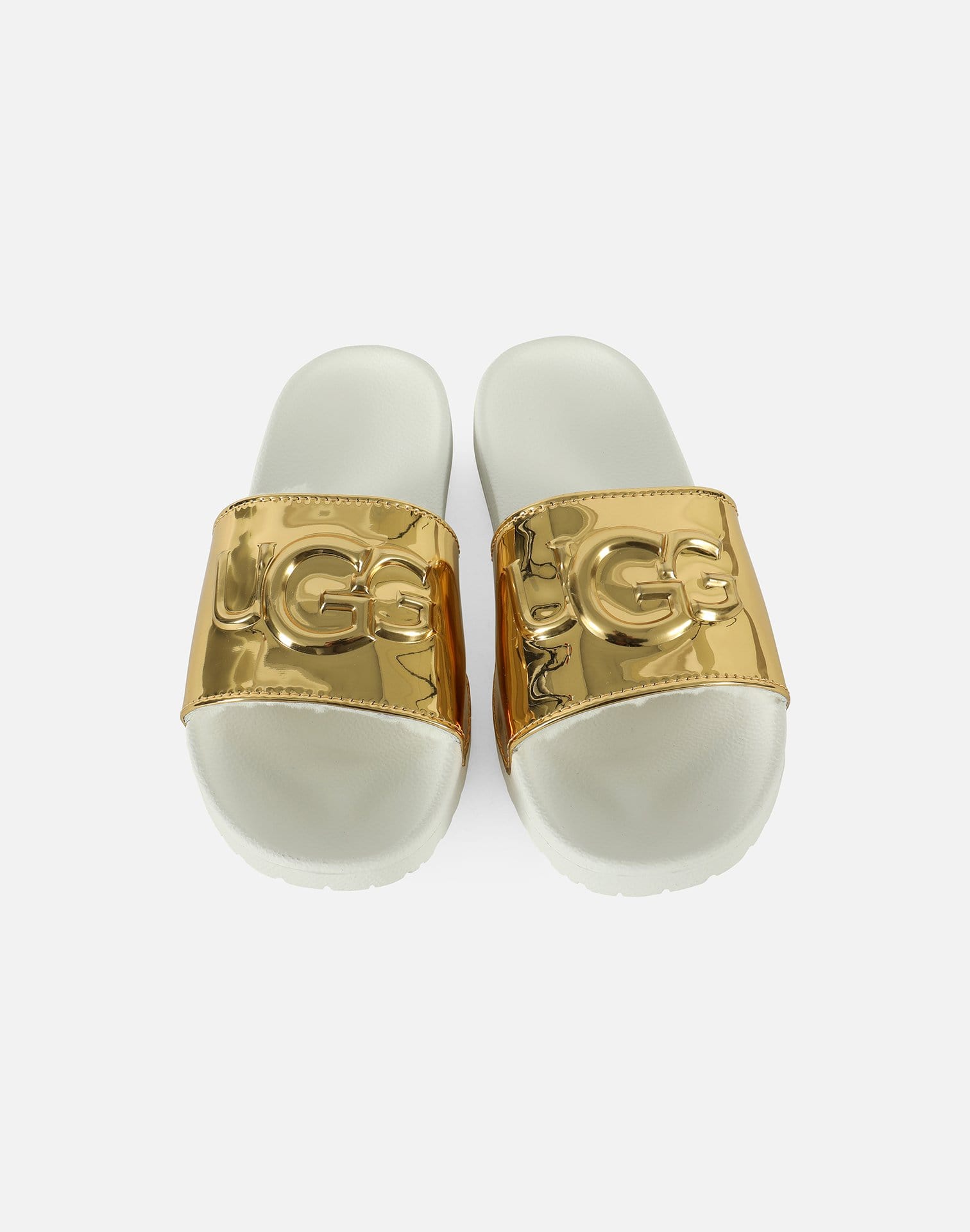 ugg slides mens gold 