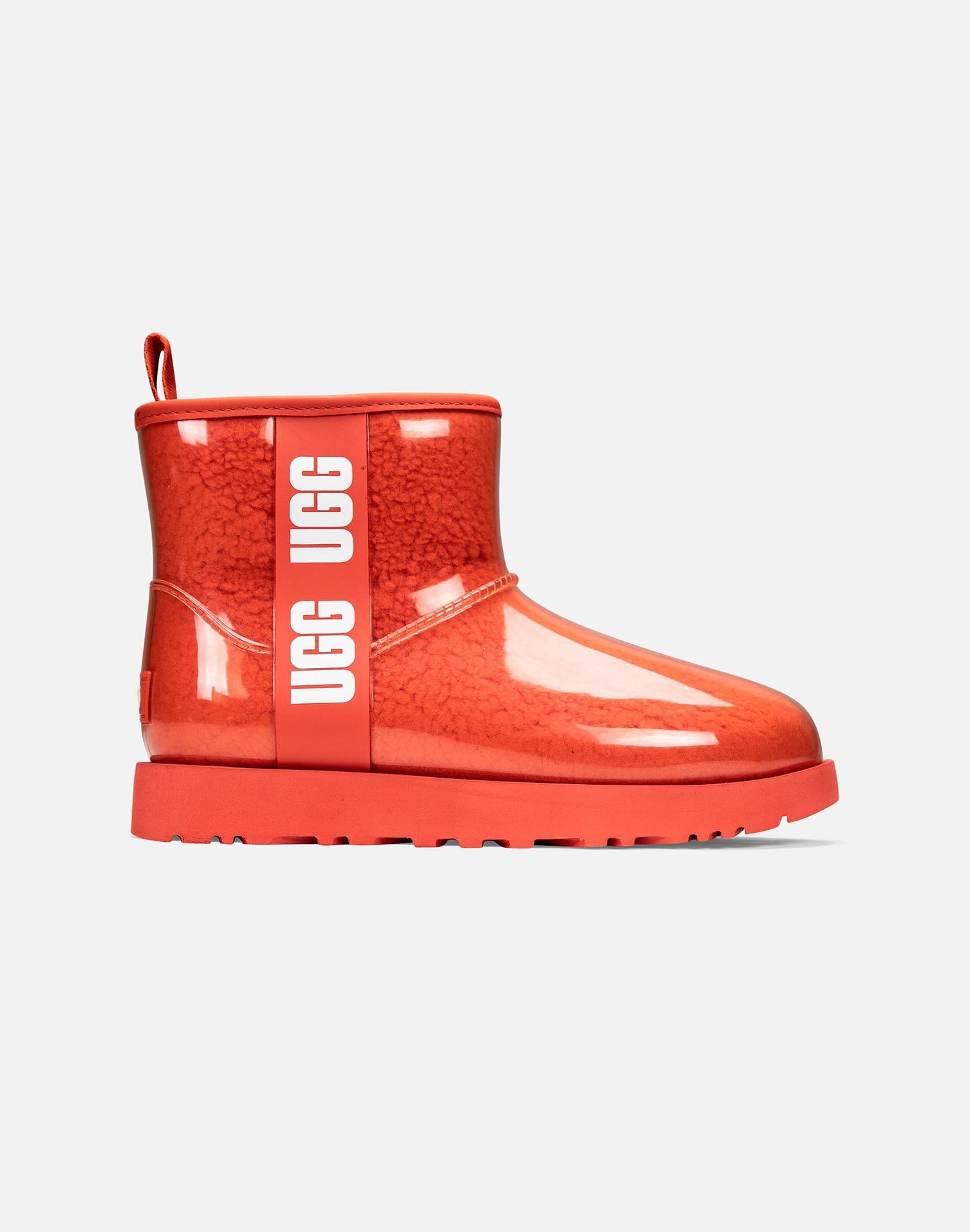 red ugg mini boots