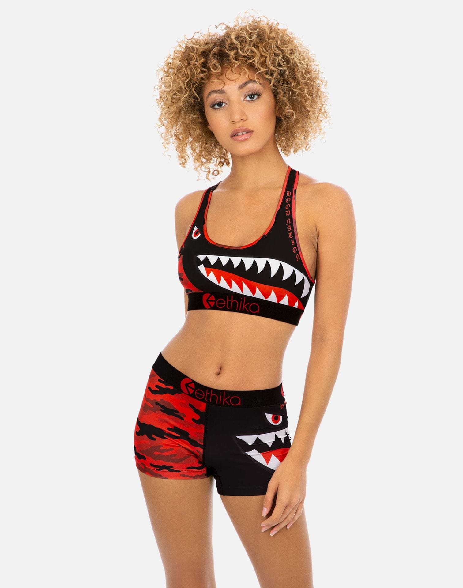 ethika biker shorts women's