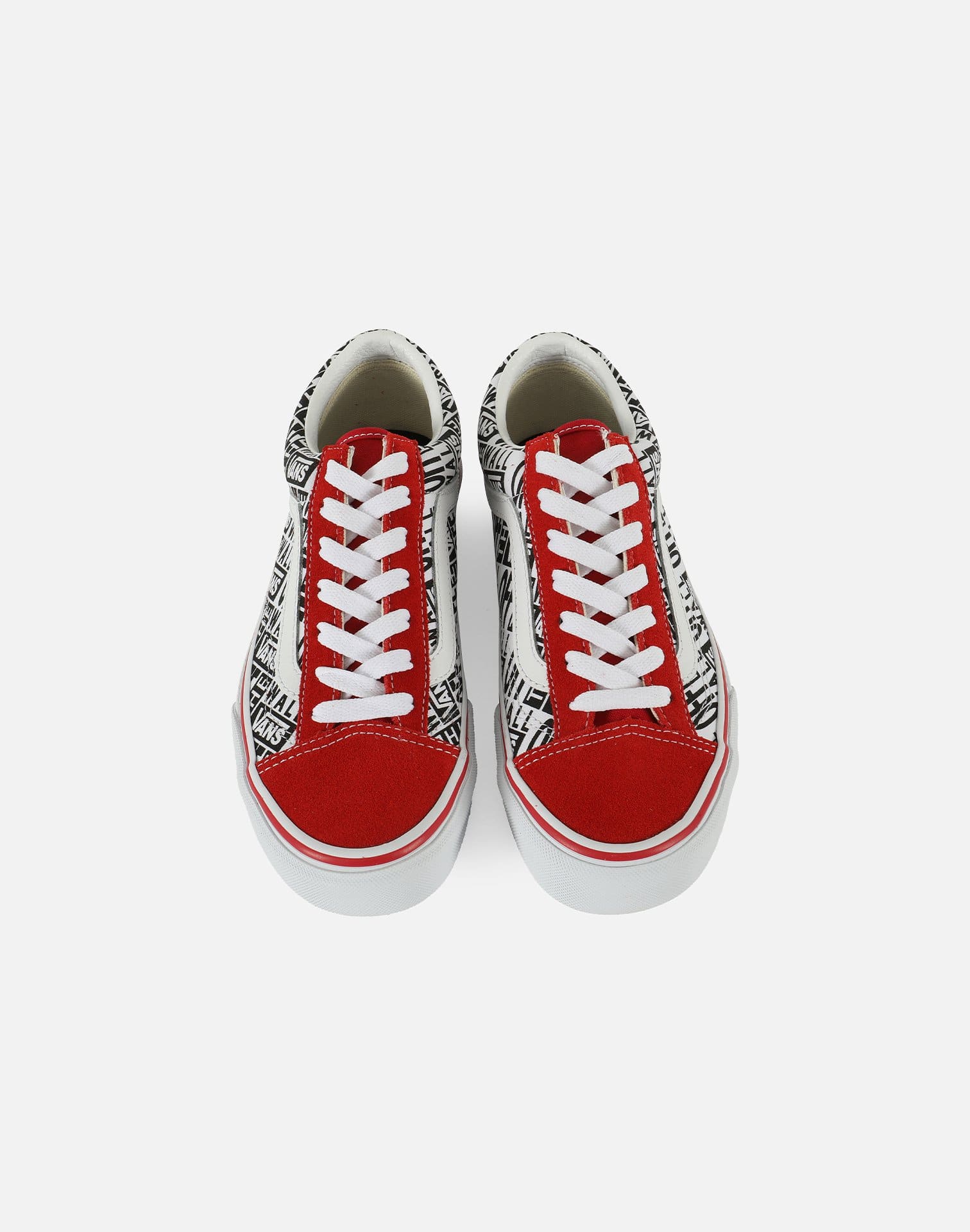 all red vans grade school