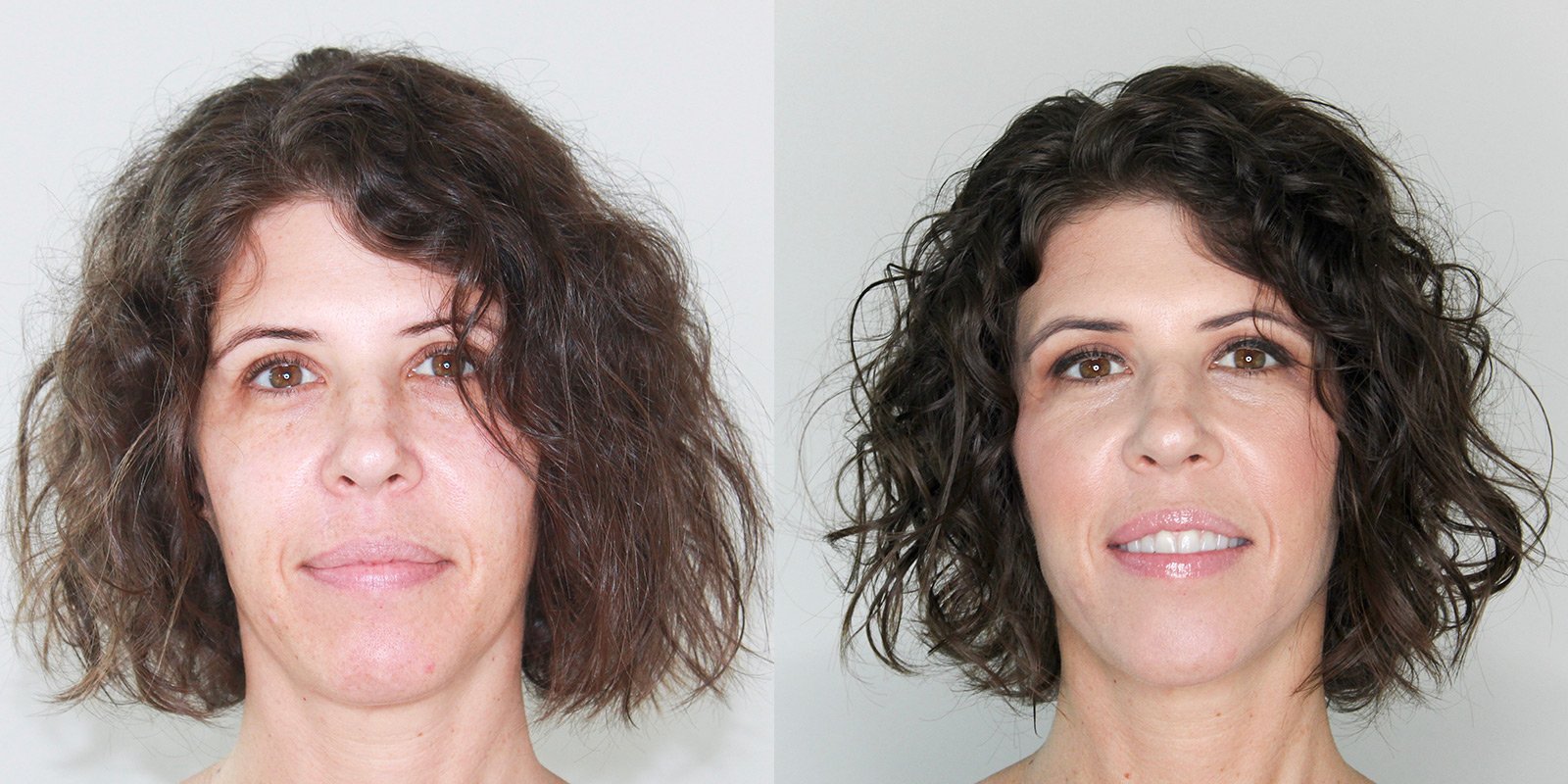 CBD Hemp Oil Shampoo and CBD Hair Mask Before and After Photo