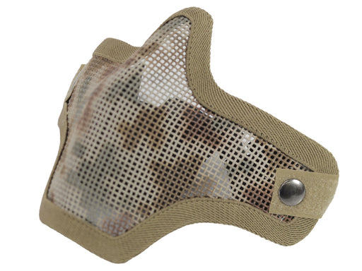 Bravo Mesh Half-Face Mask V1 - Skull – Airsoft Atlanta