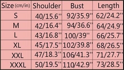 yes daddy tee cosmique studio size chart