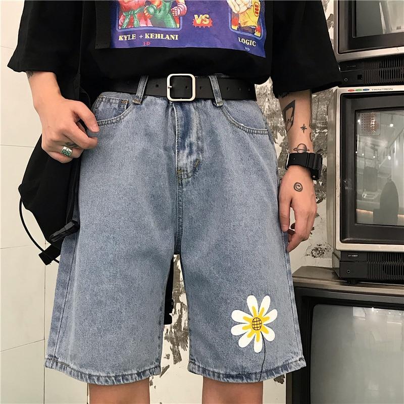 aesthetic jean shorts