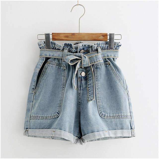 aesthetic jean shorts