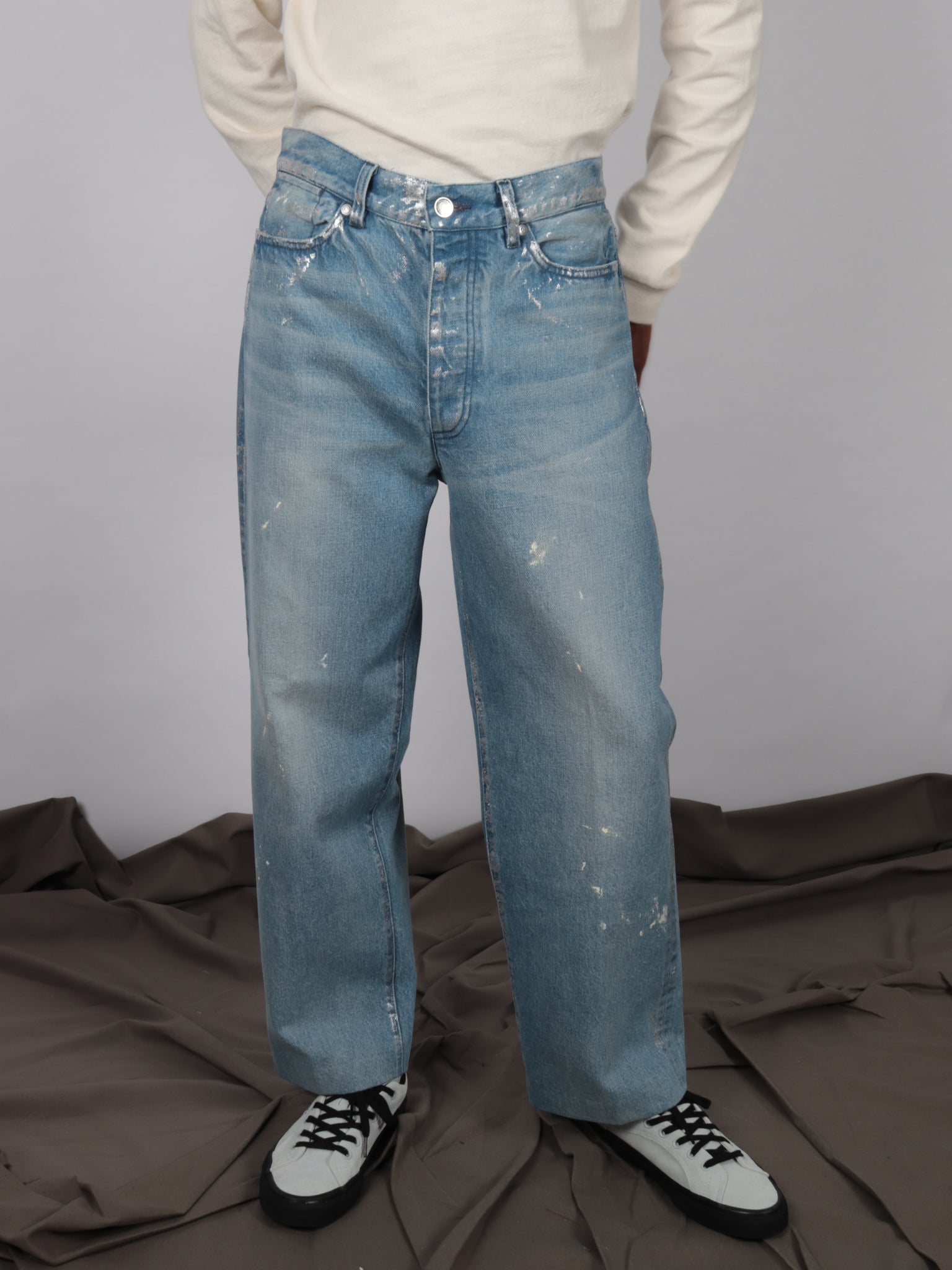 Dad jean trousers, gintsugi blue – outtolunch.pt