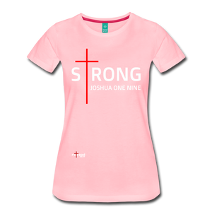 STRONG - Women’s Premium T-Shirt - pink