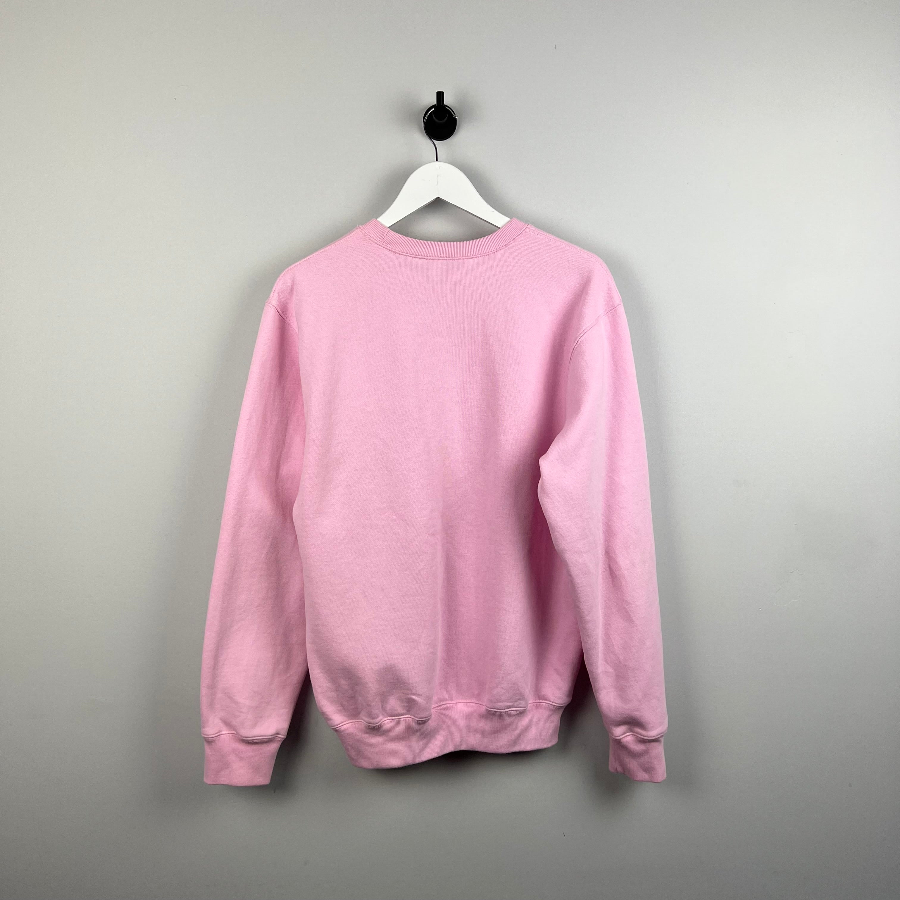 Supreme Underline Crewneck pink