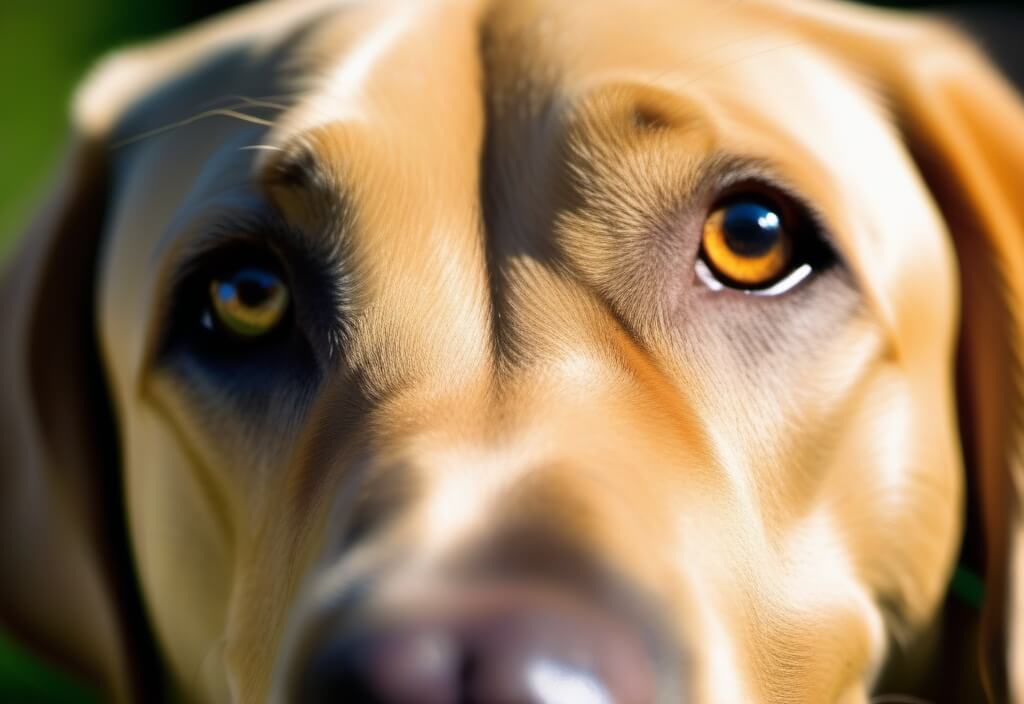 Labrador Retriever close-up