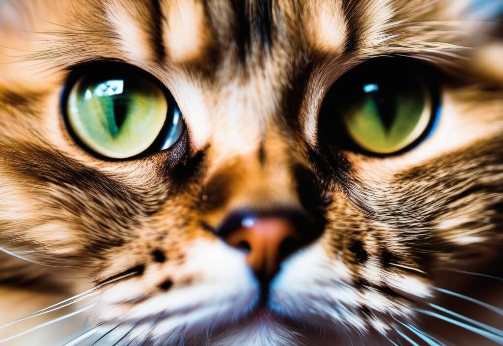 Persian cat close-up