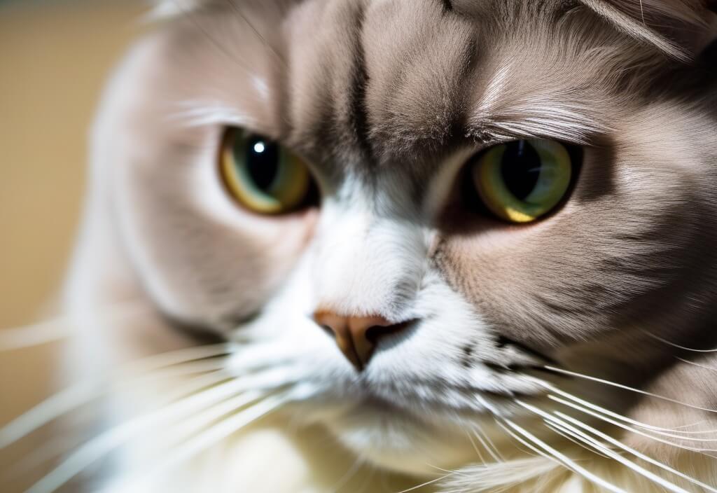 Persian cat close-up