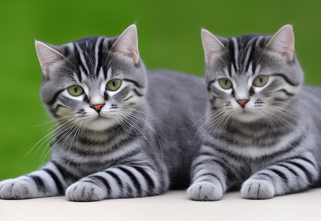 Hypoallergenic American Shorthair cats