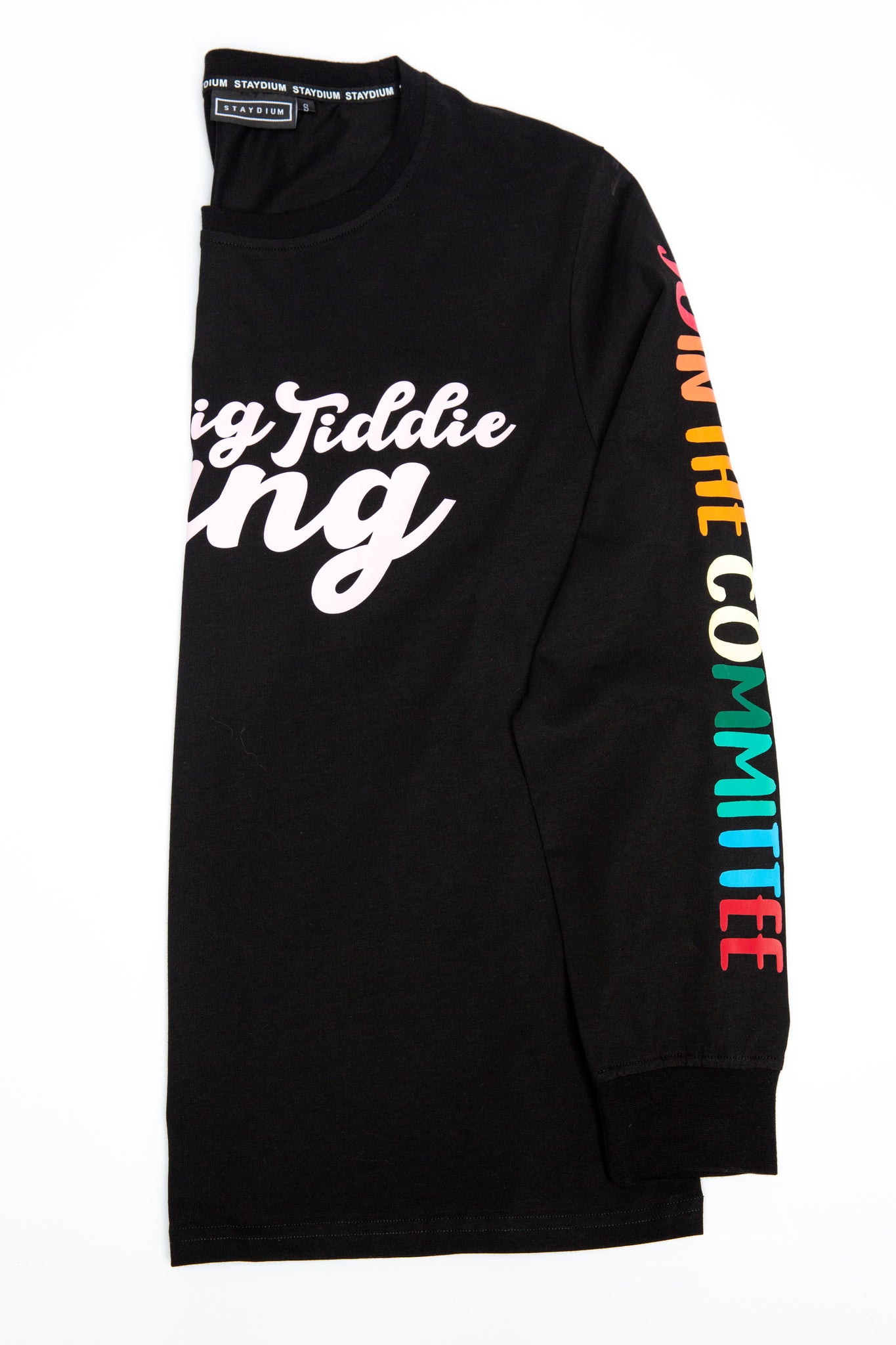 Btg X Staydium Long Sleeve T Shirt In Black