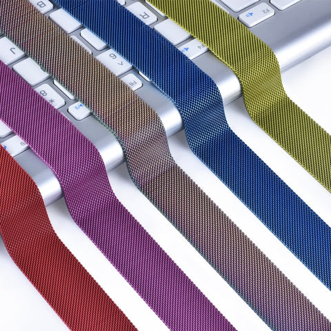 The Milanese Loop for your Apple Watch available in many colours.