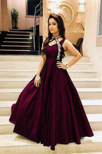 maroon colour frock