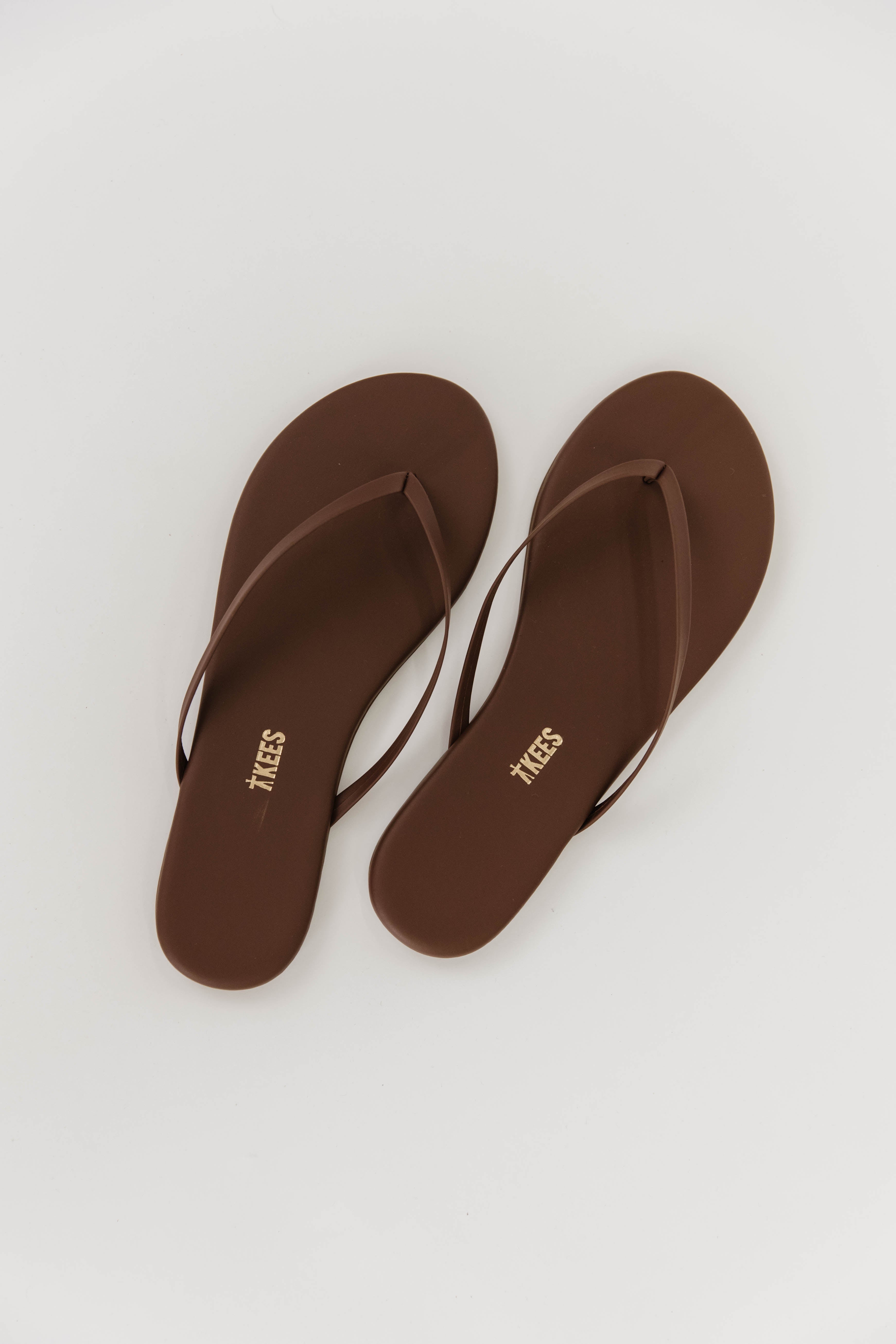 TKEES Foundations Matte Flip Flop Sandal in Cappuccino
