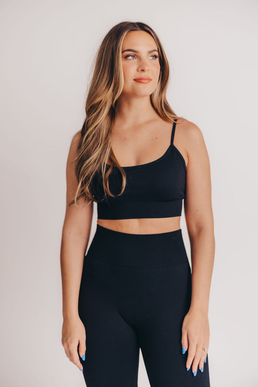 Worth The Label - Active Scrunch Butt Leggings in Black – Worth Collective