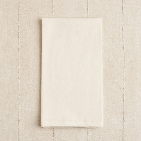 Organic Cotton Tea Towel | Herringbone Weave