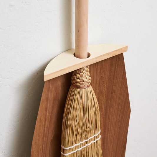 Takada Broom with Short Japanese Cypress Broomstick