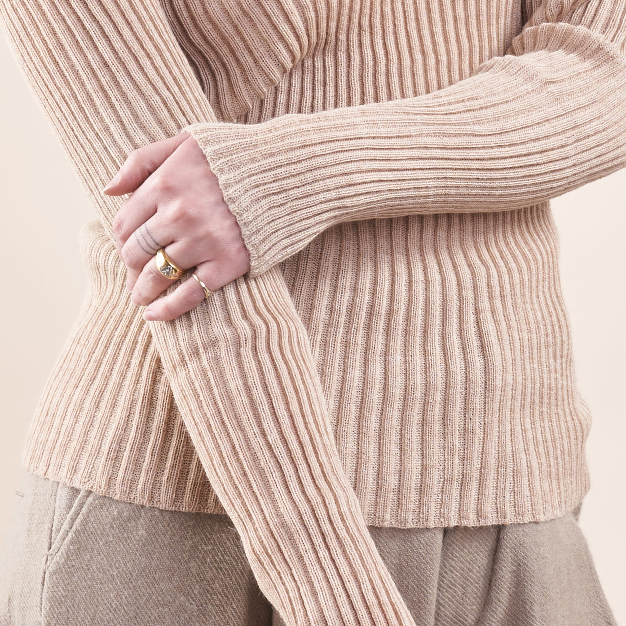 Baby Alpaca Rib Cardigan おすすめの人気 tierraadentro.com.py