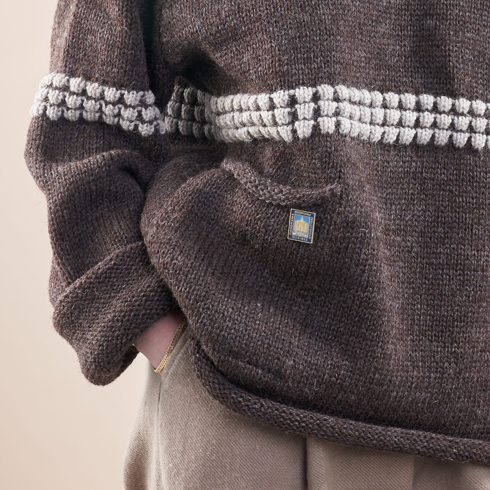Xenia Telunts | Samizdat Sweater in Undyed Wool – Housework