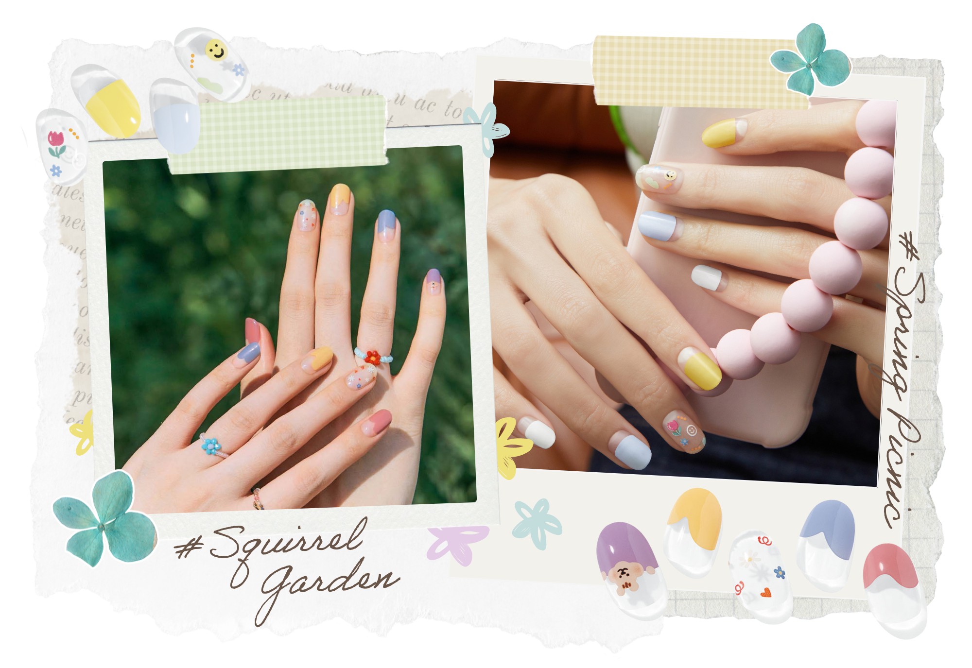 Ohora gel nails spring collection