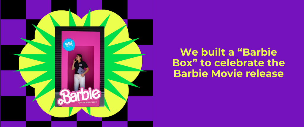 We built a "Barbie Box'