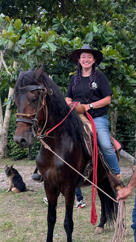 Ashley on a horse