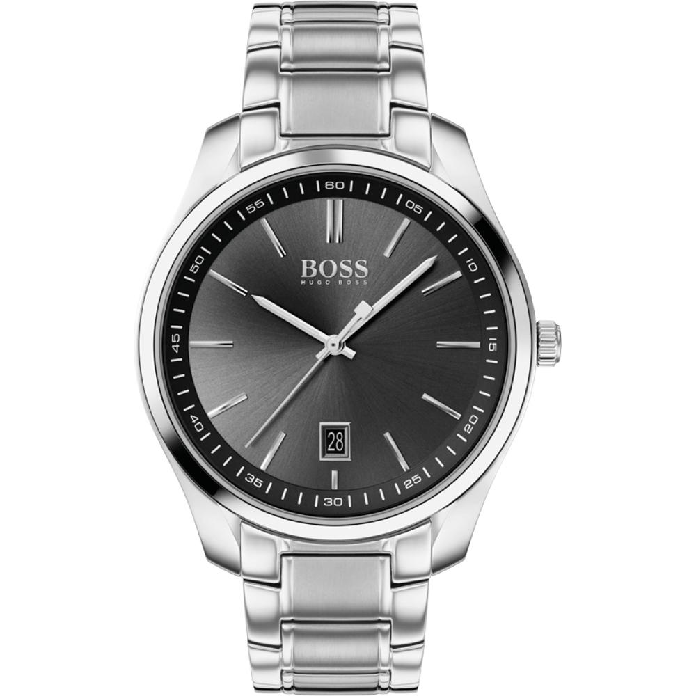 Hugo Boss 1513834 Commissioner Stainless Steel Quartz Men's Watch -  Obsessions Jewellery