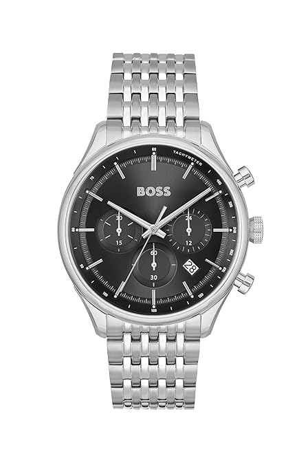 - Jewellery Watch Obsessions Santiago Quartz Men\'s Hugo 1513864 Boss