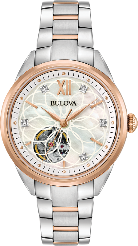 Bulova Classic Automatic Women's Watch 96P181 - Obsessions Jewellery