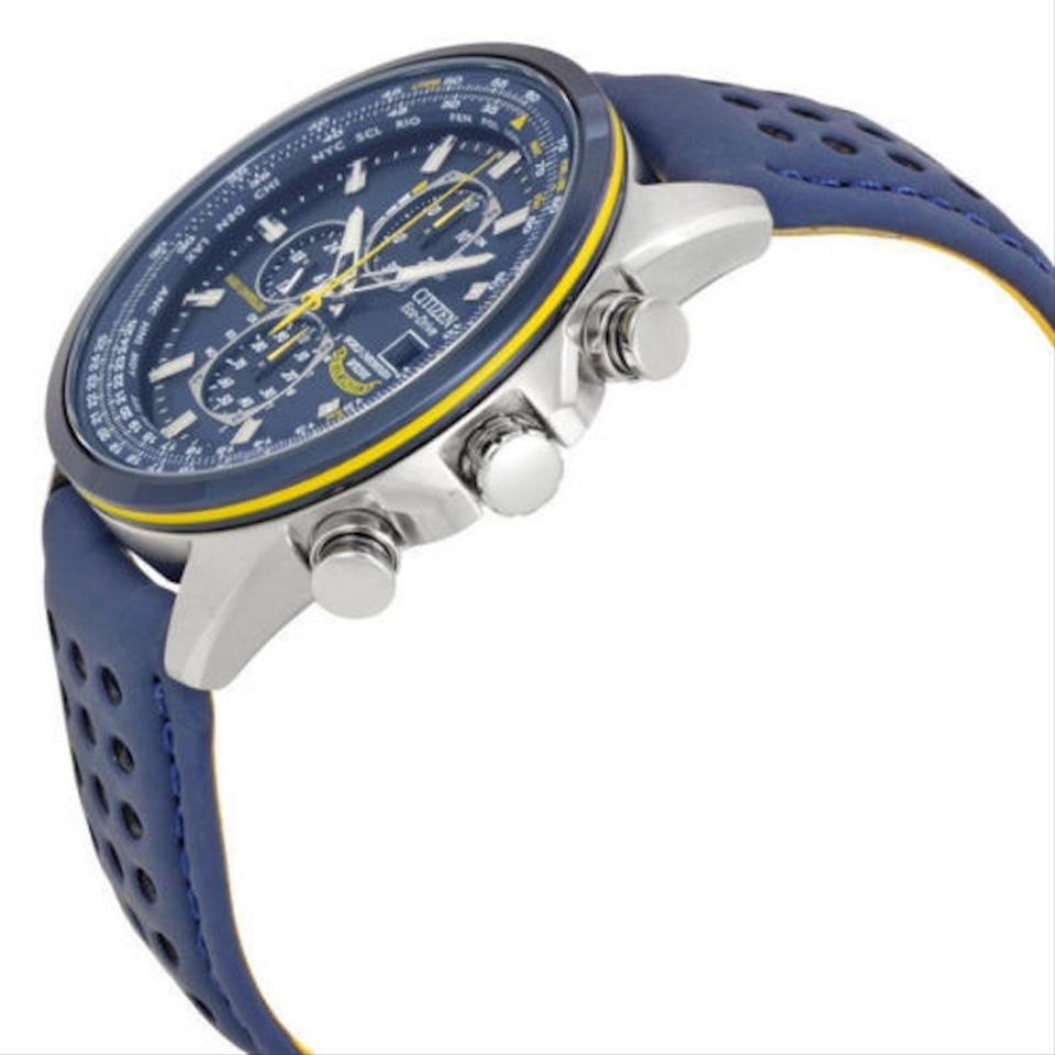 Citizen Eco Drive World Chronograph A-T Blue Angels Men's Watch AT8020 -  Obsessions Jewellery