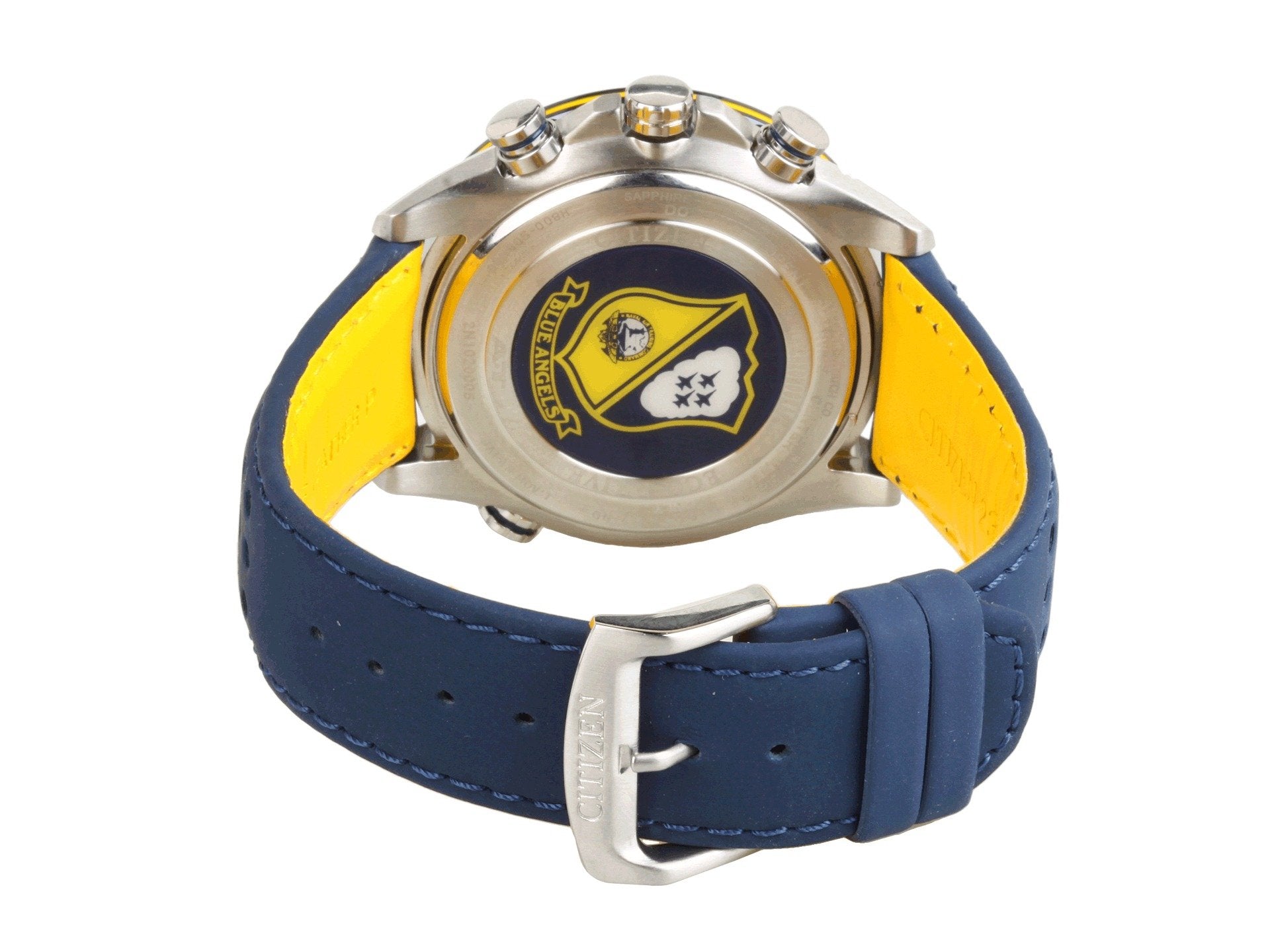 Citizen Eco Drive World Chronograph A-T Blue Angels Men's Watch AT8020 -  Obsessions Jewellery