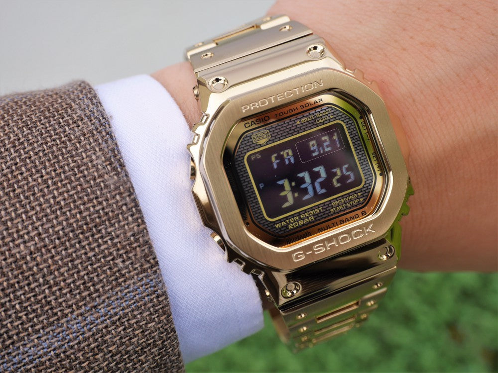 G-Shock Gold Men's Watch GMWB5000GD-9CR - Obsessions Jewellery