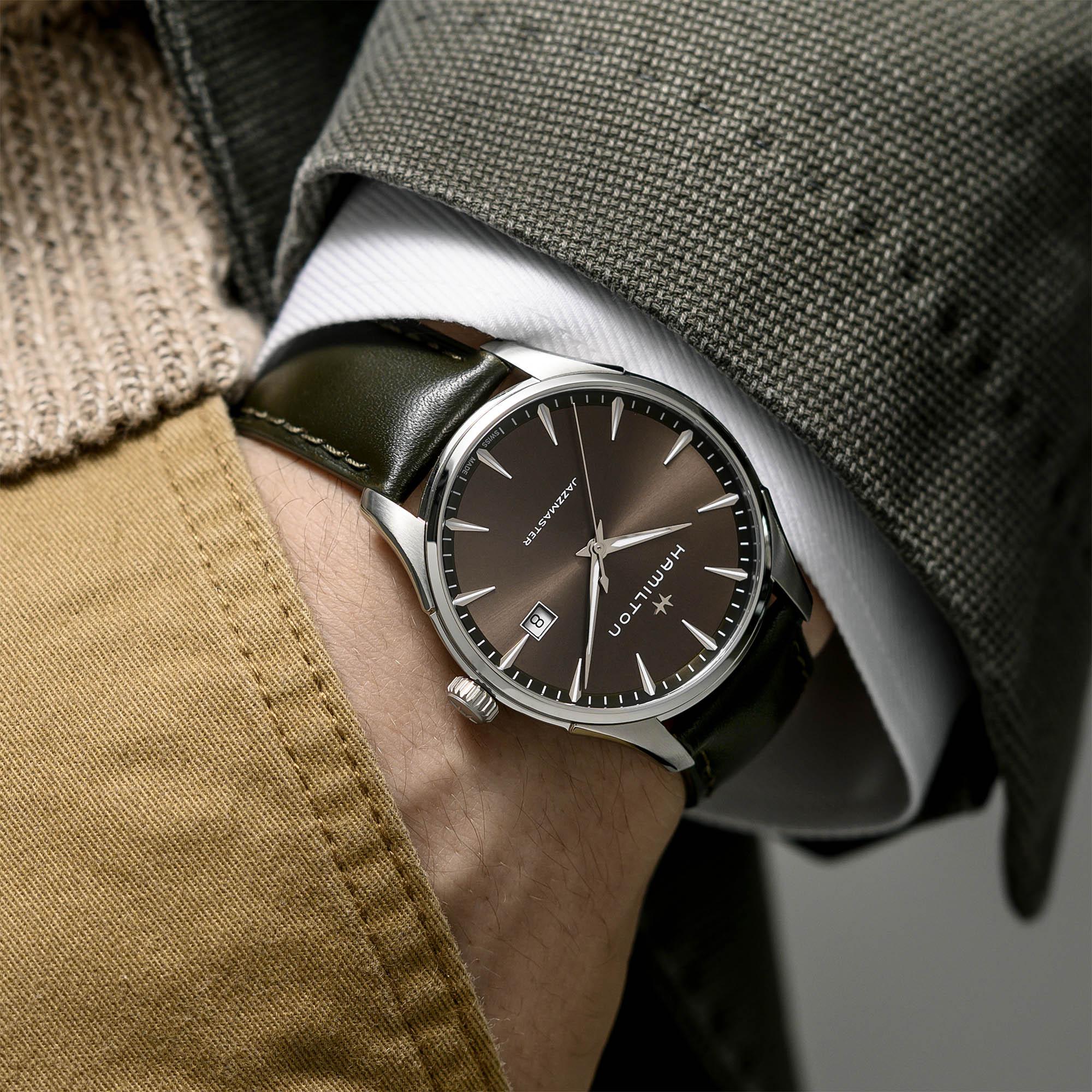 Hamilton 腕時計 ジャズマスター GENT QUARTZ 38mm-