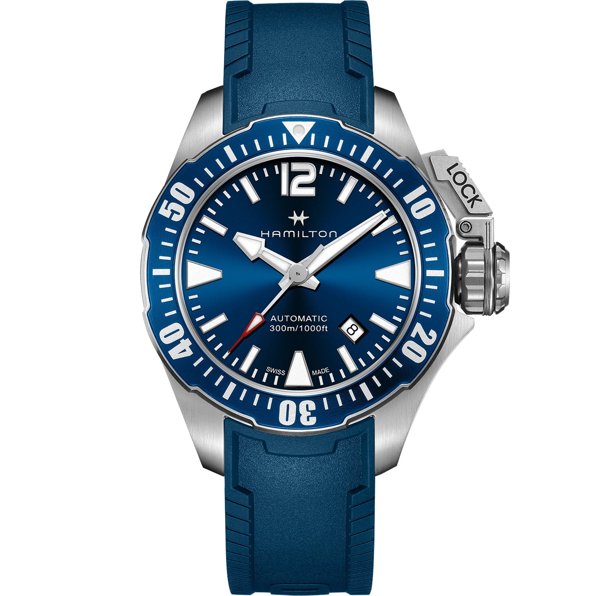 Hamilton Khaki Navy Frogman Automatic Men's Watch H77705345