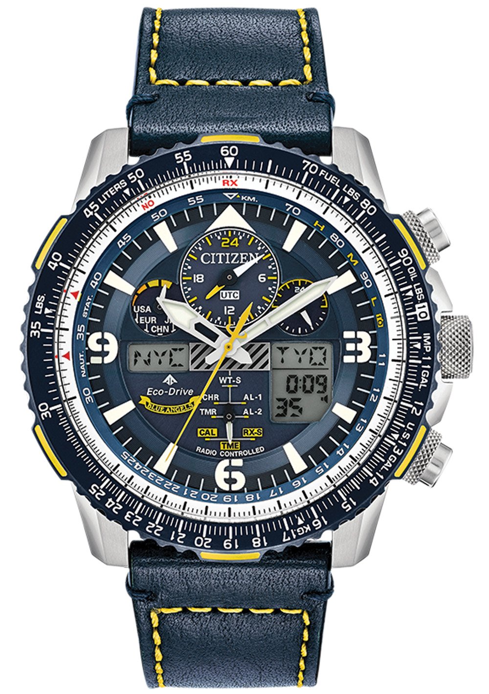Citizen Eco Drive Blue Angels Promaster Skyhawk A-T Men's Watch JY8078 -  Obsessions Jewellery