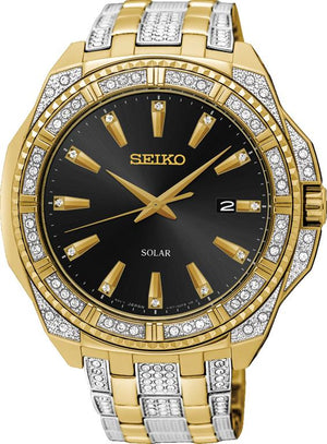 Seiko Solar Men's Watch SNE458P9 - Obsessions Jewellery