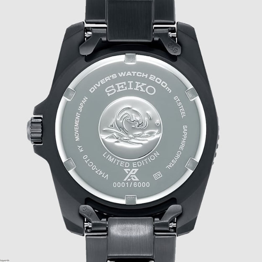Seiko Prospex 'Black Series' Limited Edition Solar Men's Watch SNE587P -  Obsessions Jewellery