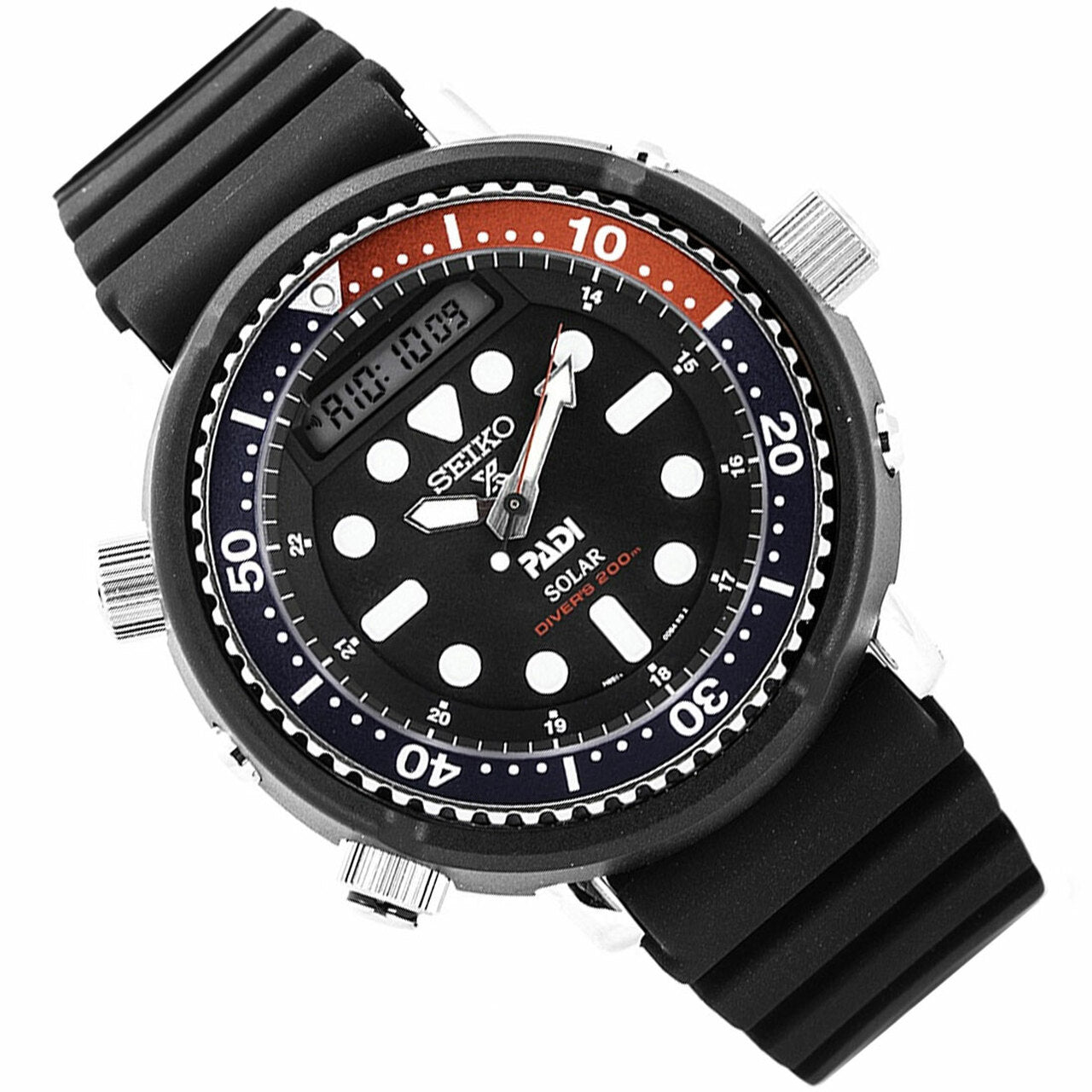 Seiko Prospex Arnie Re-Issue Sports Solar Diver's 200M Men's Watch SNJ -  Obsessions Jewellery