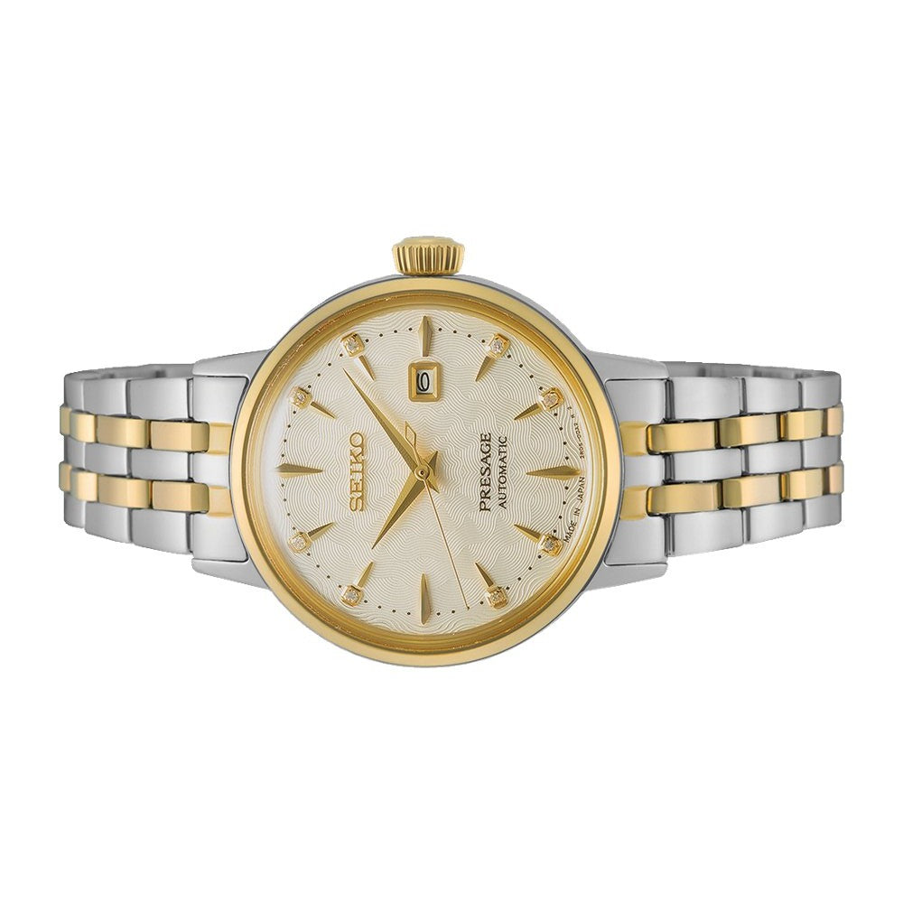 Seiko Presage Cocktail Time 'White Lady' Automatic Women's Watch SRE01 -  Obsessions Jewellery