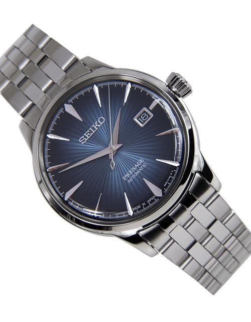 Seiko Presage Automatic Blue Gradation Cocktail Time Men's Watch SRPB4 -  Obsessions Jewellery