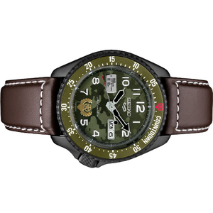 Seiko 5 Sports Street Fighter V Limited Edition Guile Men's Watch SRPF -  Obsessions Jewellery