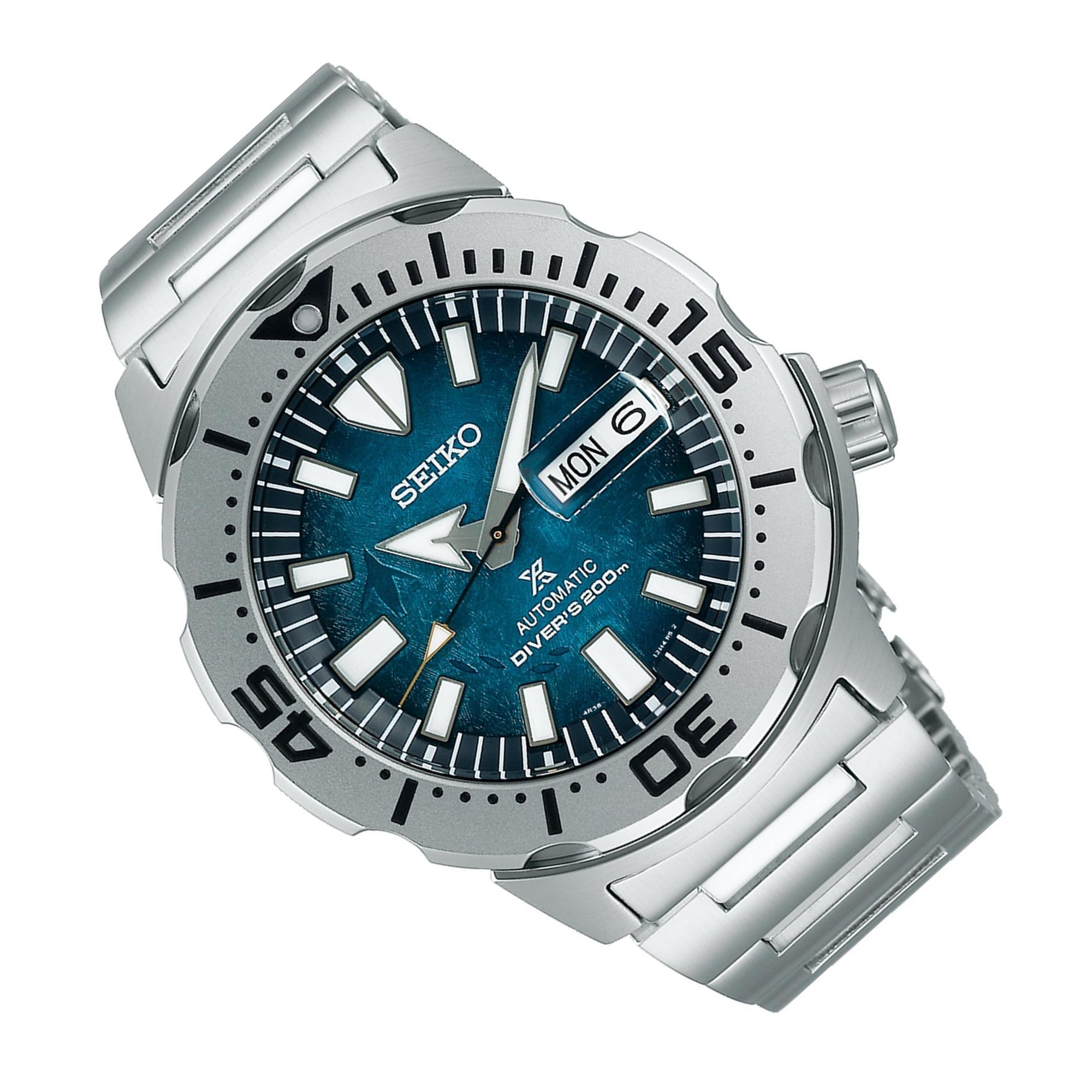 Seiko Prospex Antarctica Monster 'Save The Ocean' Automatic Men's Watc -  Obsessions Jewellery