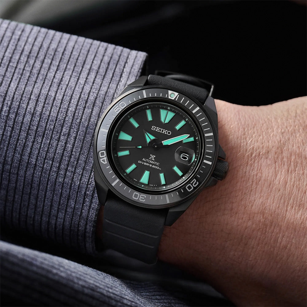 Seiko Prospex 'Black Series' King Samurai Limited Edition Automatic Me -  Obsessions Jewellery