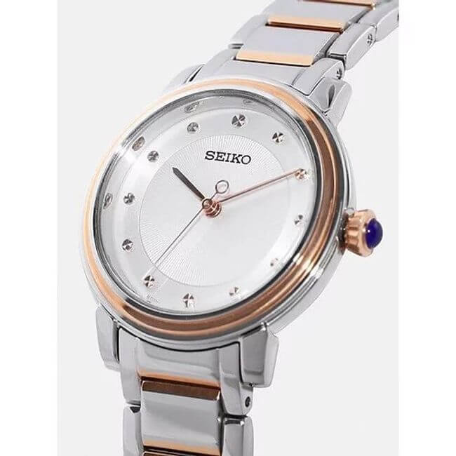 Seiko Discover More Diamond Accent Women's Watch SRZ480P - Obsessions  Jewellery