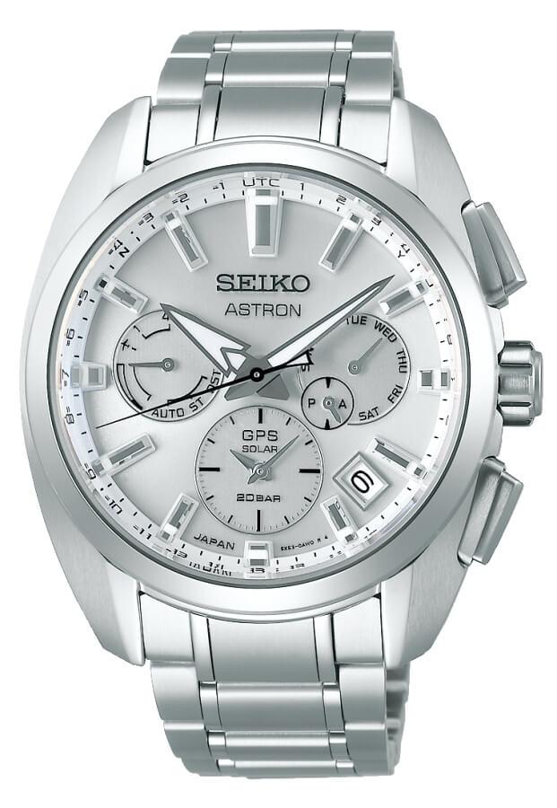 Seiko Astron GPS Solar Men's Watch SSH063J1 - Obsessions Jewellery