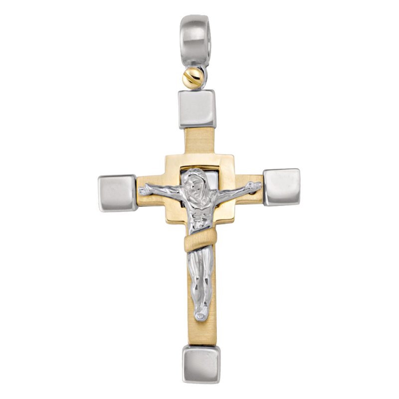 Gold Crucifix Pendant | JAXXON